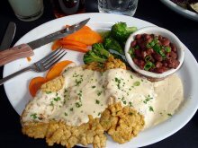 Chicken Fried Steak by Alton Brown